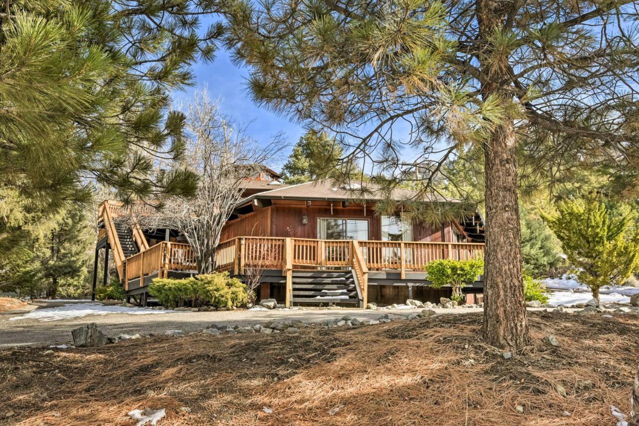 Cozy Grand Woodland Cabin With Mountain Views Pine Mountain Club Esterno foto