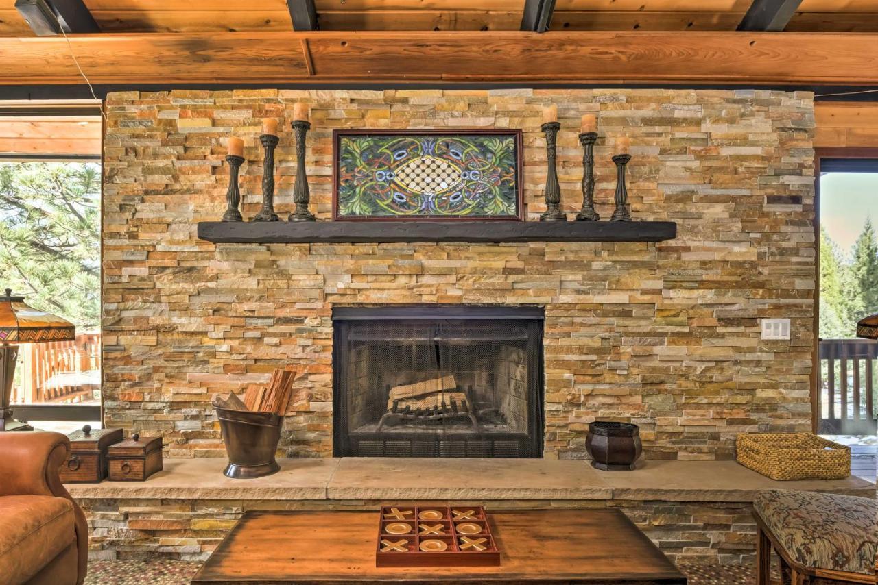 Cozy Grand Woodland Cabin With Mountain Views Pine Mountain Club Esterno foto