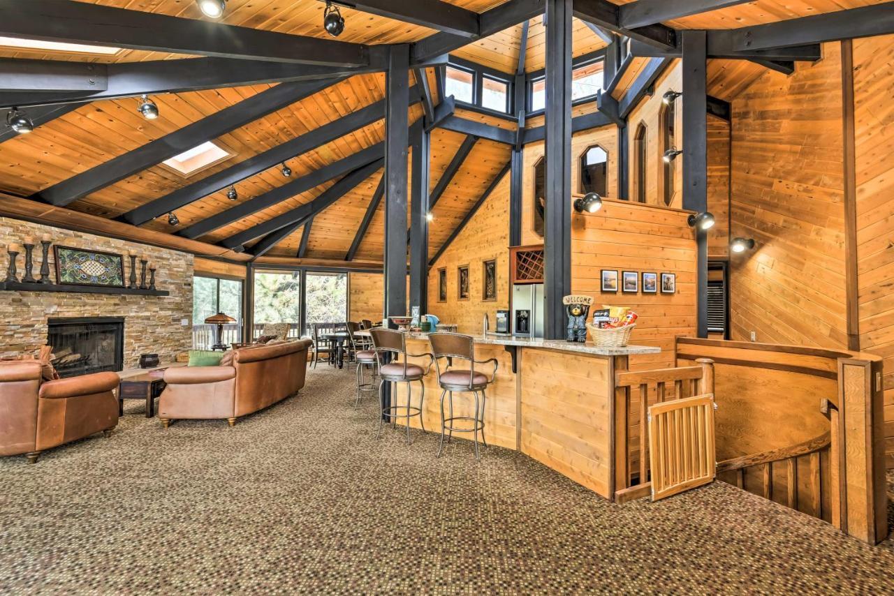 Cozy Grand Woodland Cabin With Mountain Views Pine Mountain Club Esterno foto