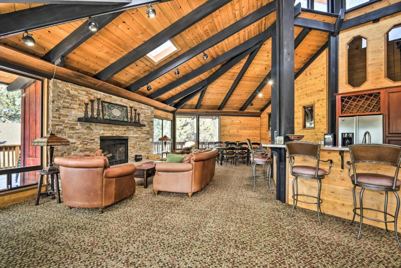 Cozy Grand Woodland Cabin With Mountain Views Pine Mountain Club Esterno foto