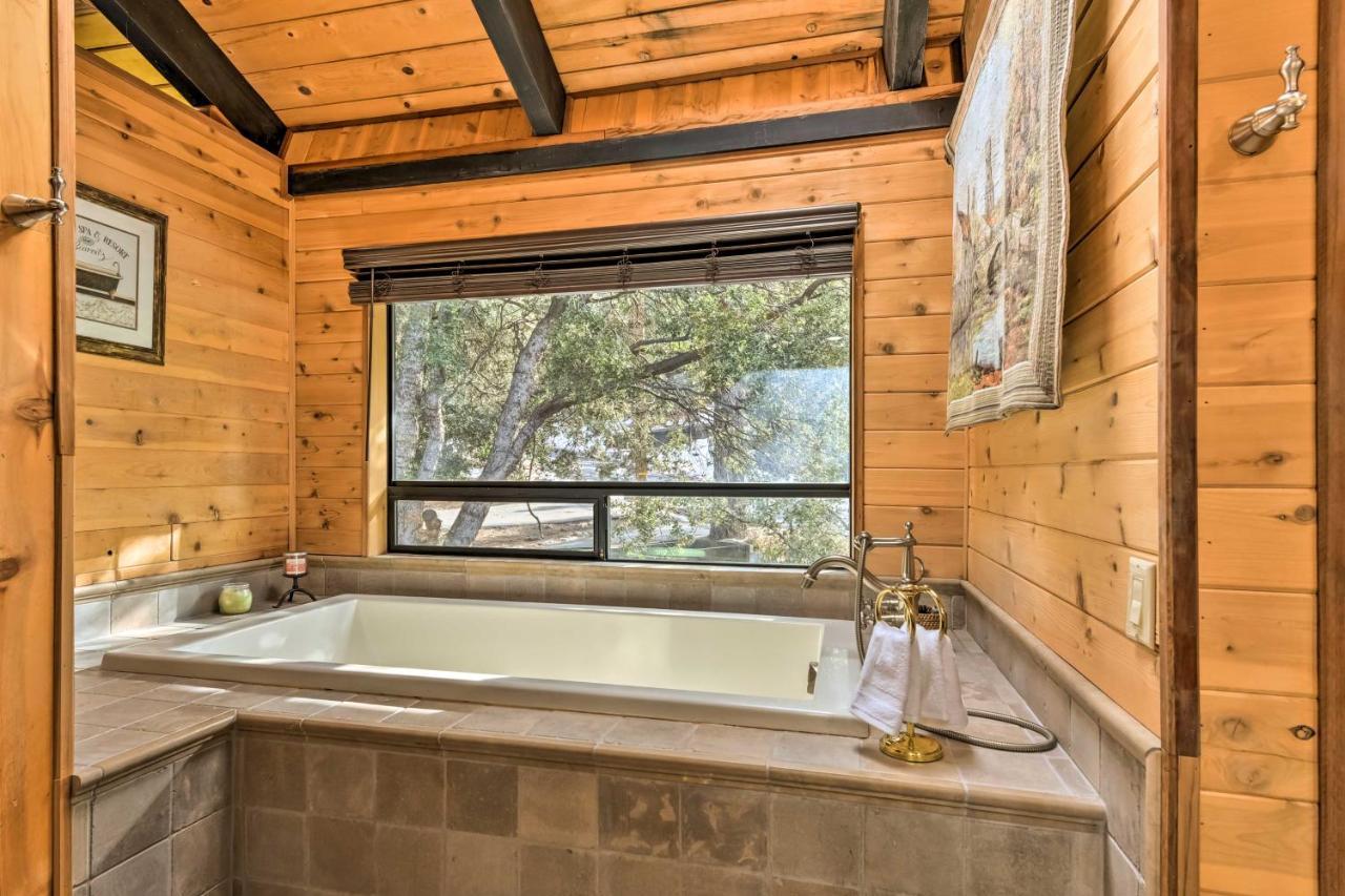 Cozy Grand Woodland Cabin With Mountain Views Pine Mountain Club Esterno foto