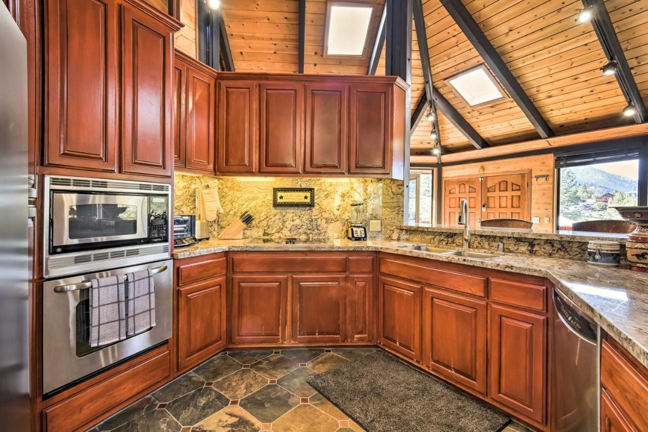 Cozy Grand Woodland Cabin With Mountain Views Pine Mountain Club Esterno foto
