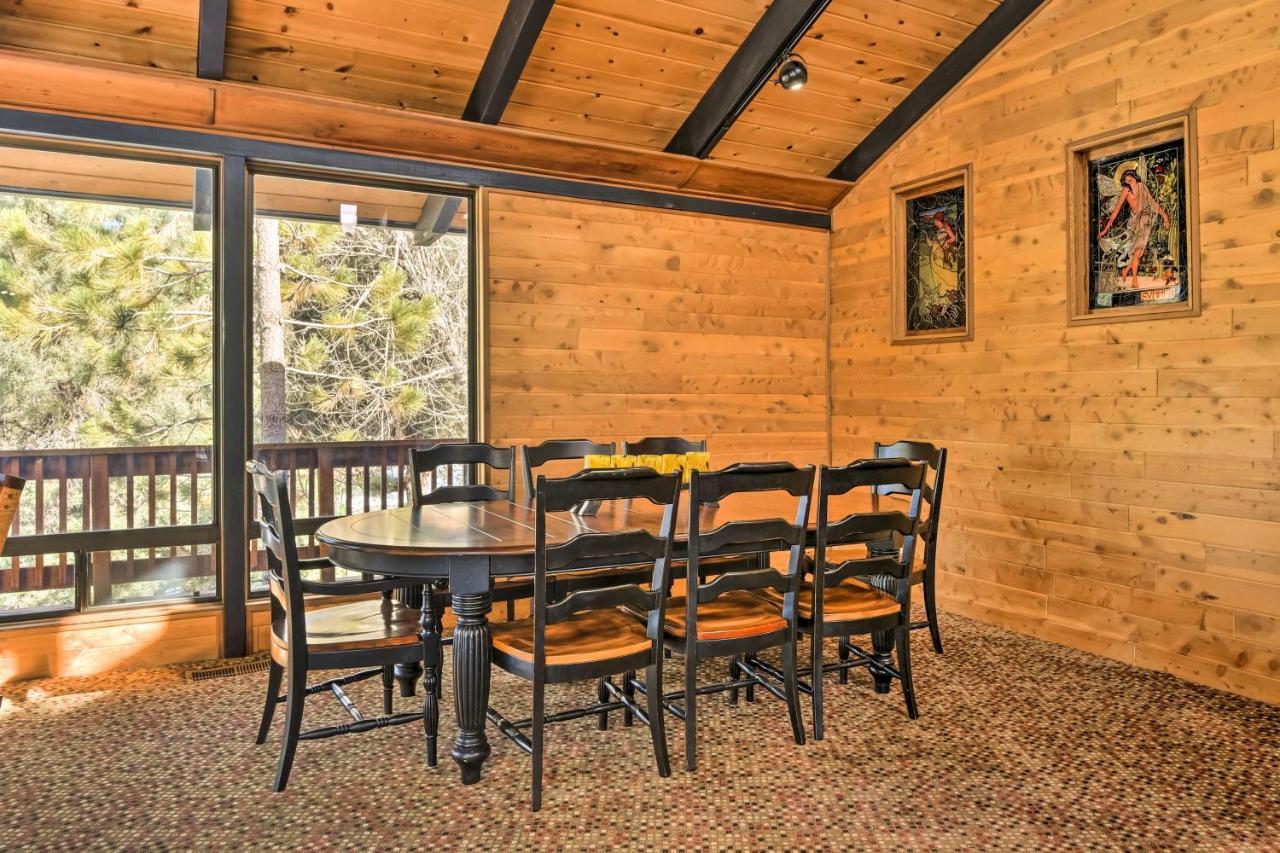 Cozy Grand Woodland Cabin With Mountain Views Pine Mountain Club Esterno foto