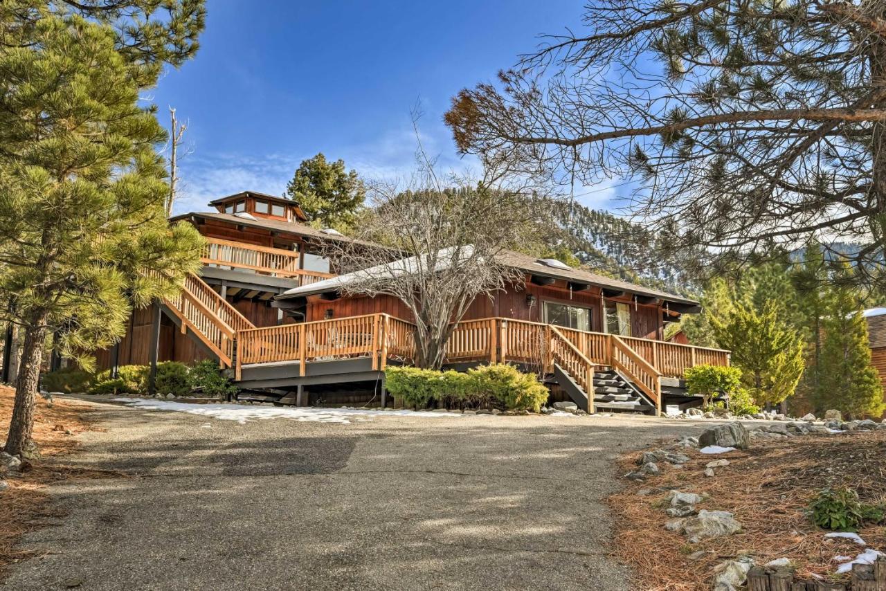 Cozy Grand Woodland Cabin With Mountain Views Pine Mountain Club Esterno foto